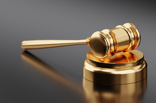 Gold gavel